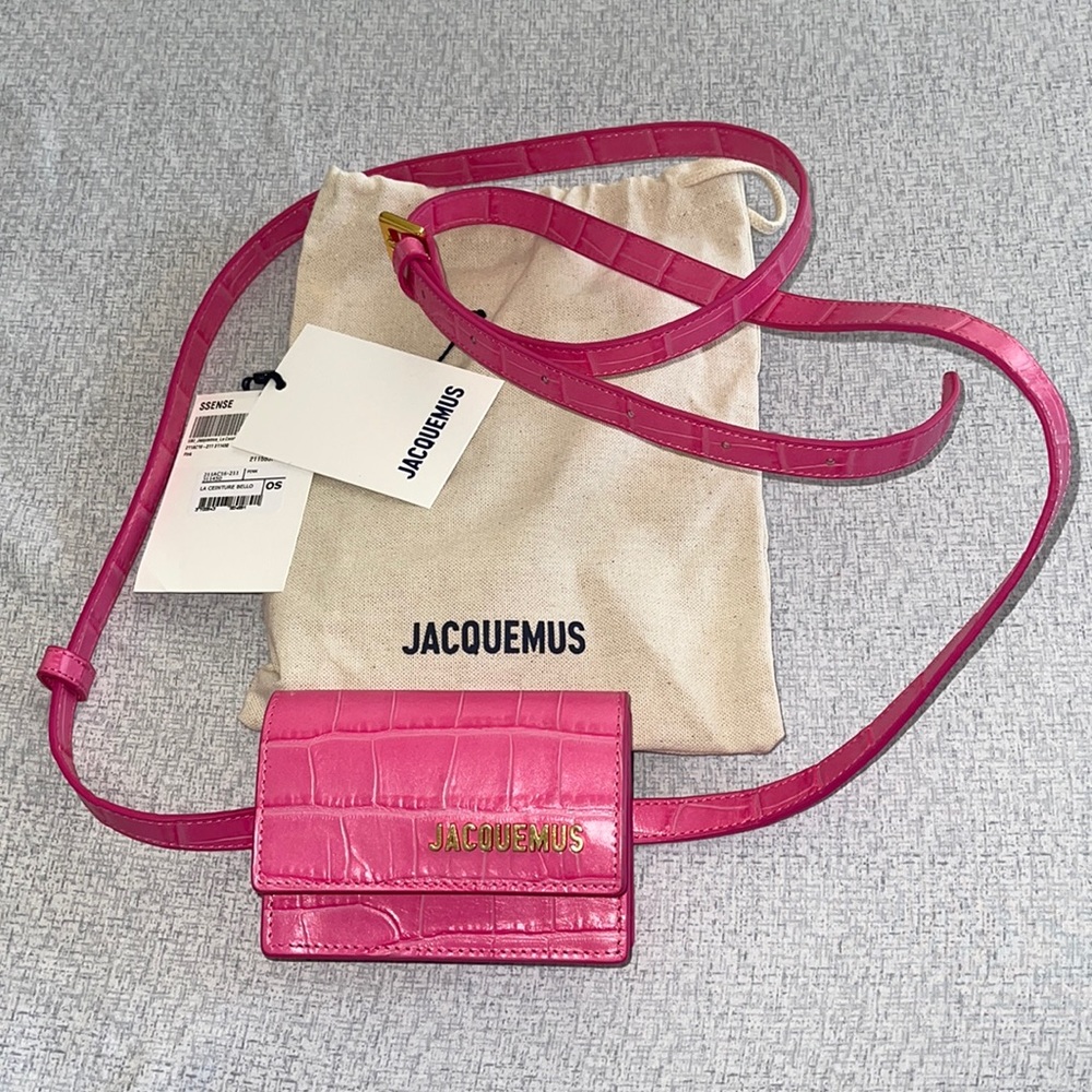 Brand new Jacquemus La Ceinture Bello Bag pink.Bought it on SSENSE,100%authentic